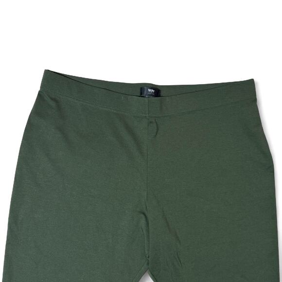 Mossimo Stretch Skinny Ponte Pants Leggings Sage Green Size 2X Side Zip Ankle - Picture 5 of 9